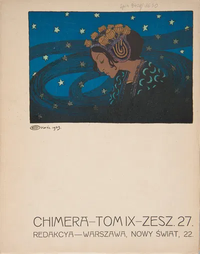 Химера, 1905 год, том 9, выпуск 27 by Эдвард Окун, 1905 — digital art print download