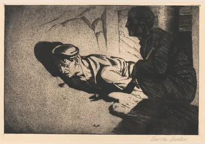 Минор by Эрих Эрлер, 1918 — digital art print download