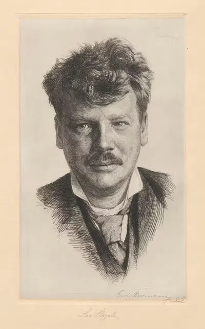 Opernsänger Leo Slezak by Erich Heermann, 1910 — digital art print download