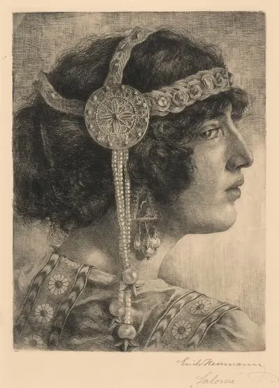 Саломея by Эрих Херманн, 1910 — digital art print download