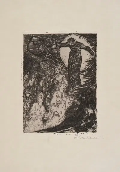 Топеллица демоны II by Францишек Седлецкий, 1904 — digital art print download