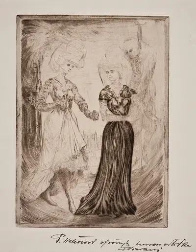 Под виселицей by Францишек Седлецкий, 1905 — digital art print download