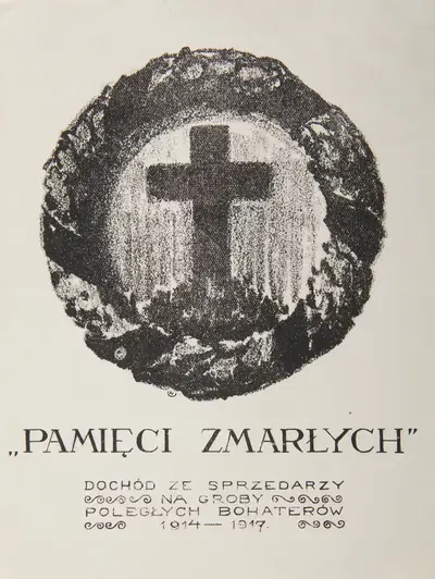 В память о покойных by Генрик Узиембло, 1917 — digital art print download