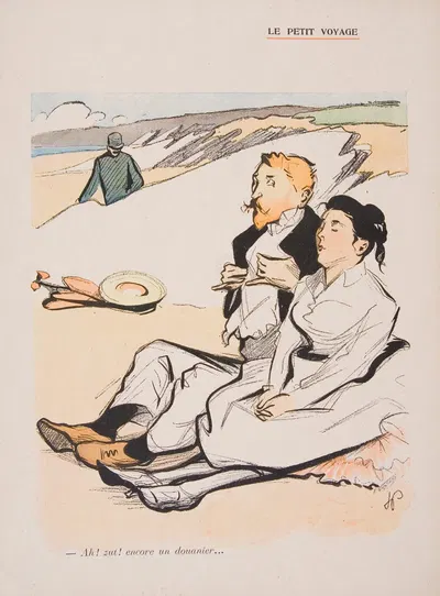 Le petit voyage by Hermann-Paul, 1902 — digital art print download