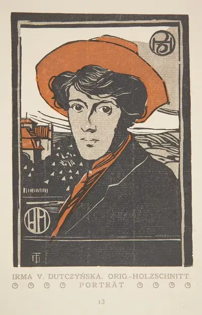 Портрет by Ирма Дучыньска, 1903 — digital art print download