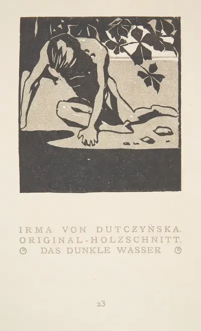 Темная вода by Ирма Дучыньска, 1903 — digital art print download