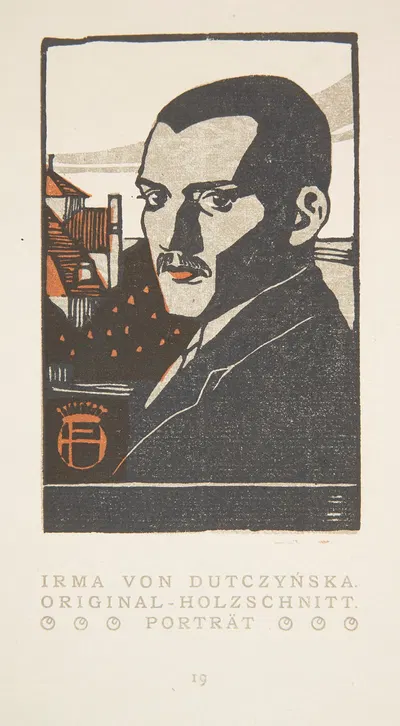 Портрет by Ирма Дучыньска, 1903 — digital art print download