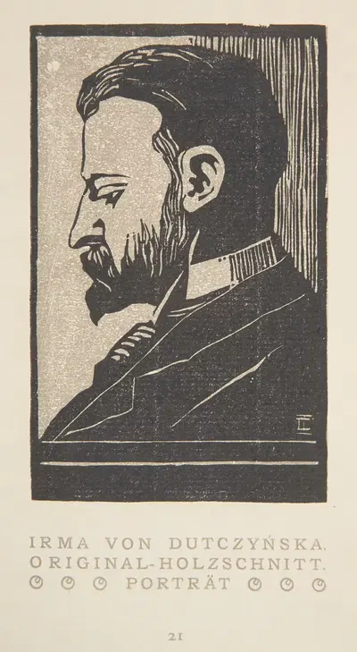 Портрет by Ирма Дучыньска, 1903 — digital art print download