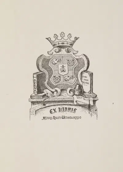 Экслибрис Михаила Равиты Витаноского (1859-1943) by Ян Ольшевский, 1859-1943 — digital art print download