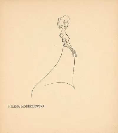 Елена Модржейевская by Казимеж Сихульский, 1904 — digital art print download
