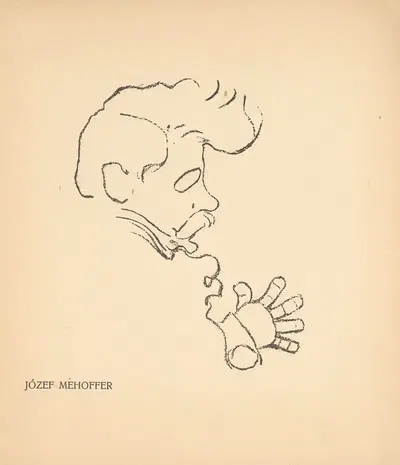 Юзеф Мехоффер by Казимеж Сихульский, 1904 — digital art print download