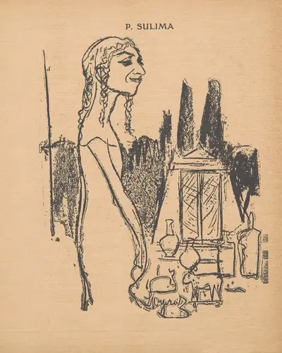 П.СУЛИМА by Казимеж Сихульский, 1903 — digital art print download