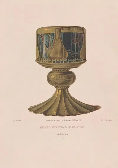 Chalice of St Adalbert in Trzemeszno by Leon Dembowski, 1853 - 1855 — digital art print download