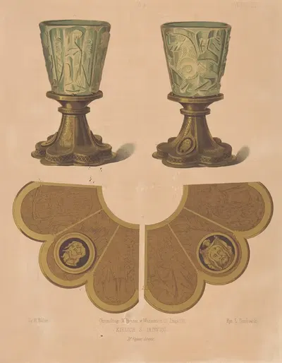 Chalice of St Jadwiga by Leon Dembowski, 1855 - 1858 — digital art print download
