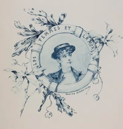 Женщины и море by Луиза Аббема, 1895 — digital art print download