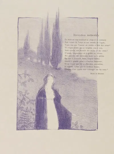 Мемориальная инвокация by Морис Дюмон, 1892–1895 — digital art print download