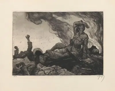 Демон из Орки by Оскар Граф, 1914-1915 — digital art print download