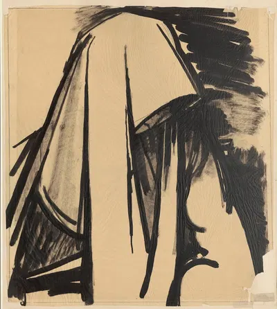Женщина by Томас Мыртек, 1920-1929 — digital art print download