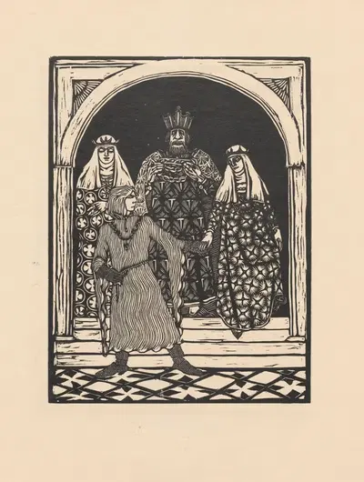 Стародунская легенда Пл.3 by Виктория Горыńска, 1926 - 1931 — digital art print download