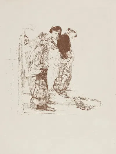 Klauni by Witold Wojtkiewicz, 1906 — digital art print download