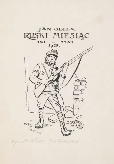 Jan Gella Ruski miesiąc by Władysław Witwicki, 1918 — digital art print download