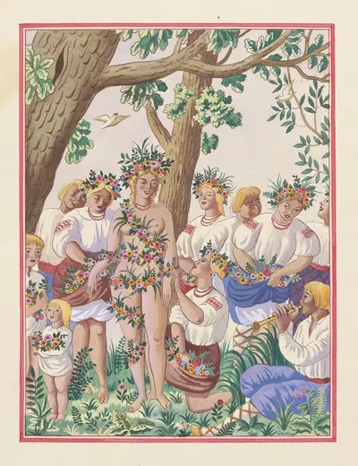 Semik by Zygmund Olesiewicz, 1930 - 1939 — digital art print download