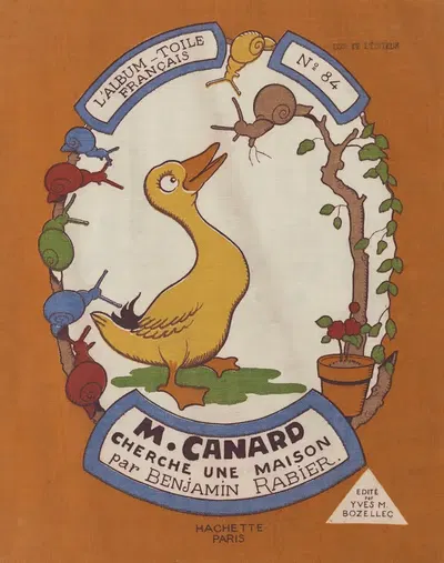 М. Канар ищет дом Pl.01 by Бенжамен Рабье, 1927 — digital art print download