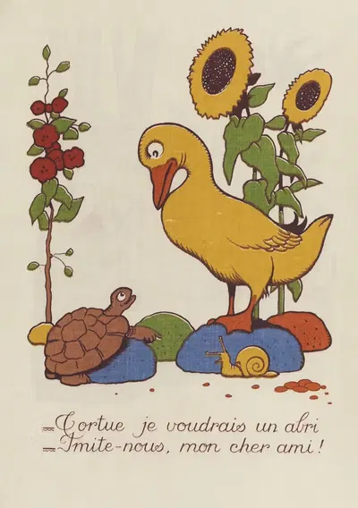 М. Канар ищет дом Pl.04 by Бенжамен Рабье, 1927 — digital art print download