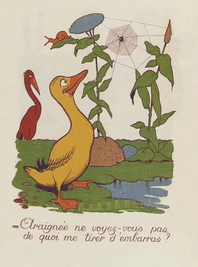 М. Утка ищет дом Пл.06 by Бенжамен Рабье, 1927 — digital art print download