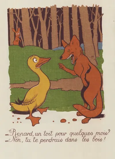 М. Канар ищет дом Пл.09 by Бенжамен Рабье, 1927 — digital art print download