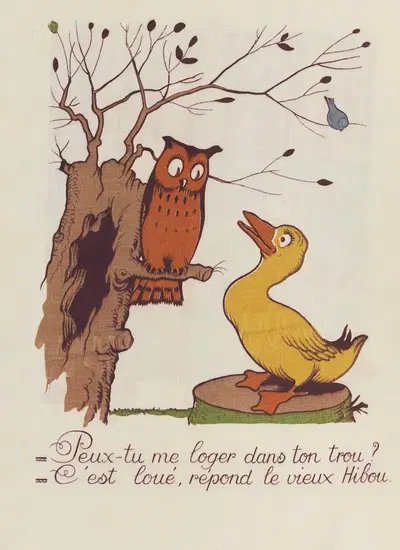 М. Утка ищет дом, Пл.10 by Бенжамен Рабье, 1927 — digital art print download