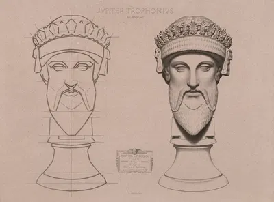 Курс рисования, Пл. 54 by Шарль Барг, 1867 — digital art print download