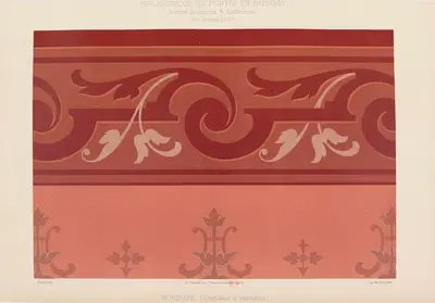 Décors Intérieurs et Extérieurs Pl.05 by Ernest David, 1890-1891 — digital art print download