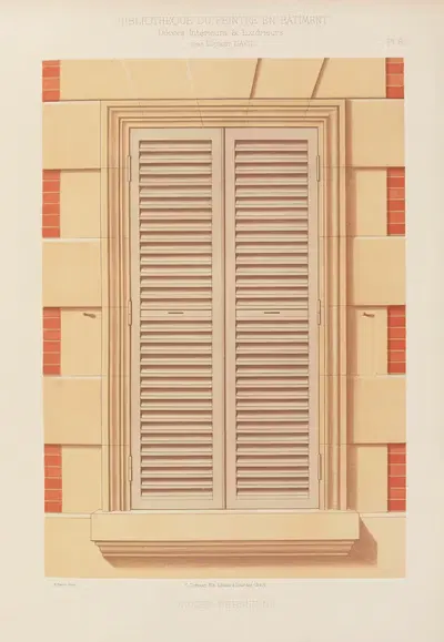 Décors Intérieurs et Extérieurs Pl.06 by Ernest David, 1890-1891 — digital art print download
