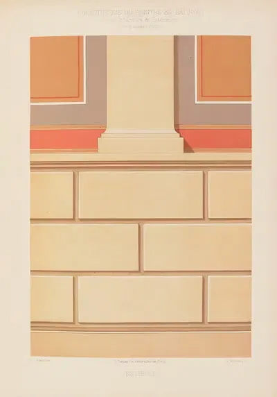 Décors Intérieurs et Extérieurs Pl.16 by Ernest David, 1890-1891 — digital art print download