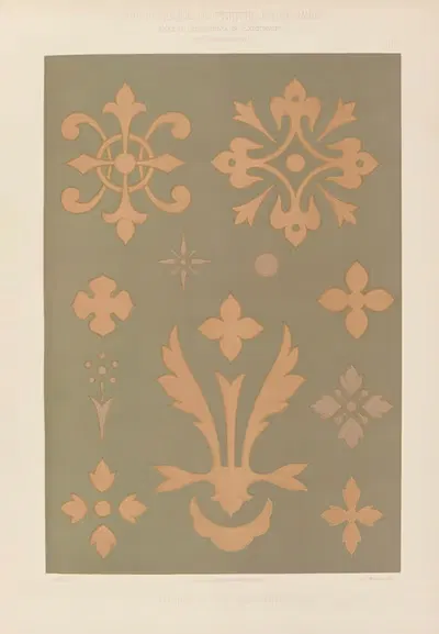Décors Intérieurs et Extérieurs Pl.18 by Ernest David, 1890-1891 — digital art print download