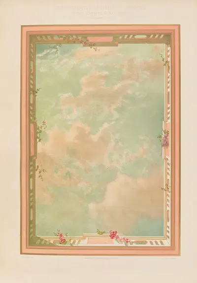 Décors Intérieurs et Extérieurs Pl.21 by Ernest David, 1890-1891 — digital art print download