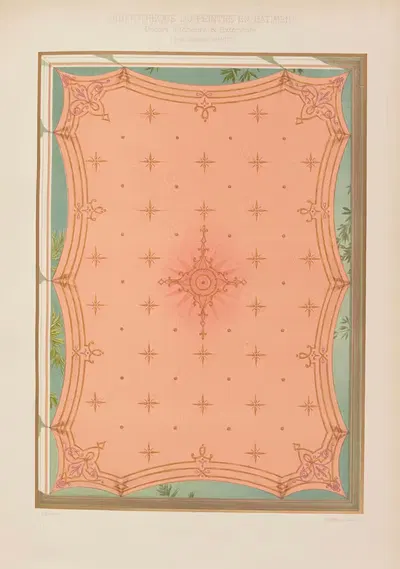 Décors Intérieurs et Extérieurs Pl.31 by Ernest David, 1890-1891 — digital art print download