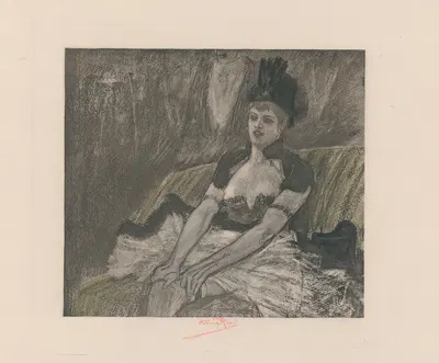 Удар по чулку by Феликс Ропс, 1890 — digital art print download