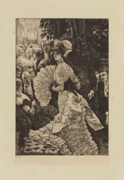 L'ambitieuse by James Tissot, 1885 — digital art print download