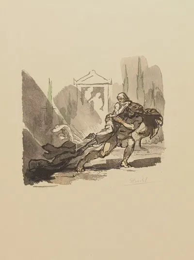 Alceste by Jules Chadel, 1934 — digital art print download