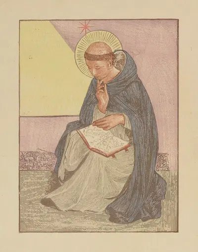 Saint Dominique by Jules Chadel, 1919 — digital art print download