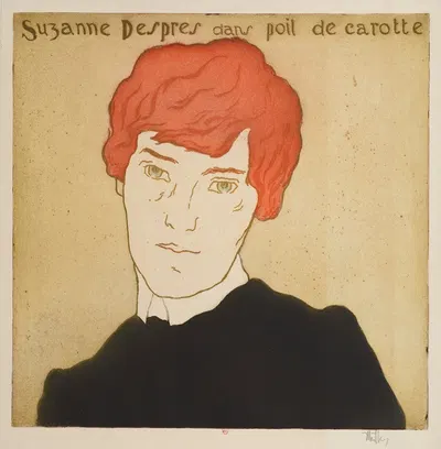 Сюзанна Депре в "Волшебной моркови by Альфред Мюллер, 1900 — digital art print download