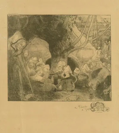 Жабы by Арман Сеган, 1895 — digital art print download