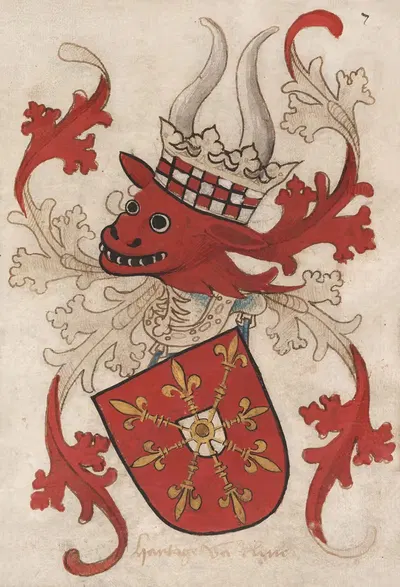 Duke of Cleves by Herald of Nassau-Vianden, 1485-1495 — digital art print download