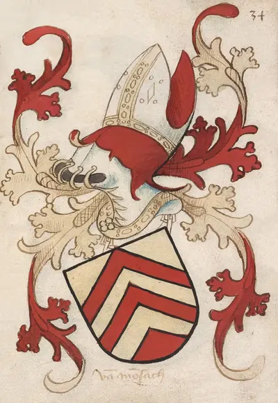 Hanau by Herald of Nassau-Vianden, 1485-1495 — digital art print download