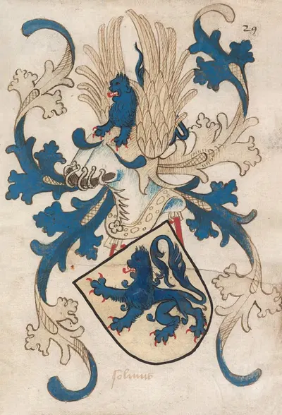 Solms by Herald of Nassau-Vianden, 1485-1495 — digital art print download