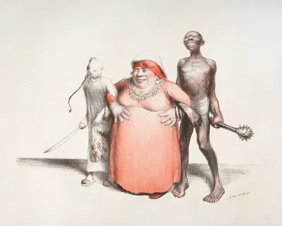 Нотр-Дам колоний by Жан Вебер, 1909 — digital art print download