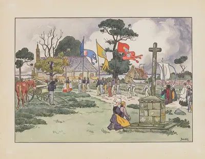 Troménie by Jordic, 1913 — digital art print download