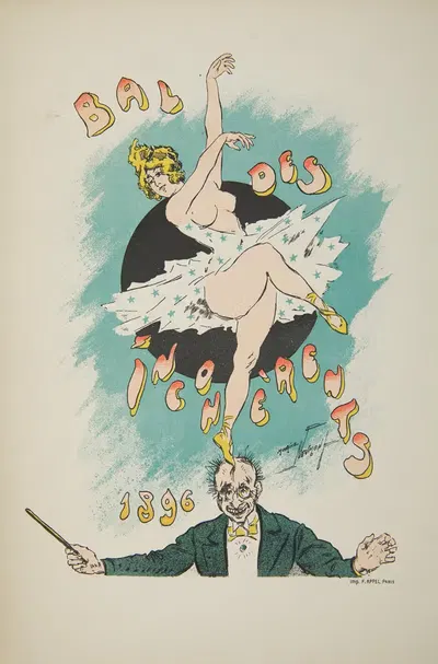 Бал бессмысленных by Морис Луи Анри Неймон, 1897 — digital art print download